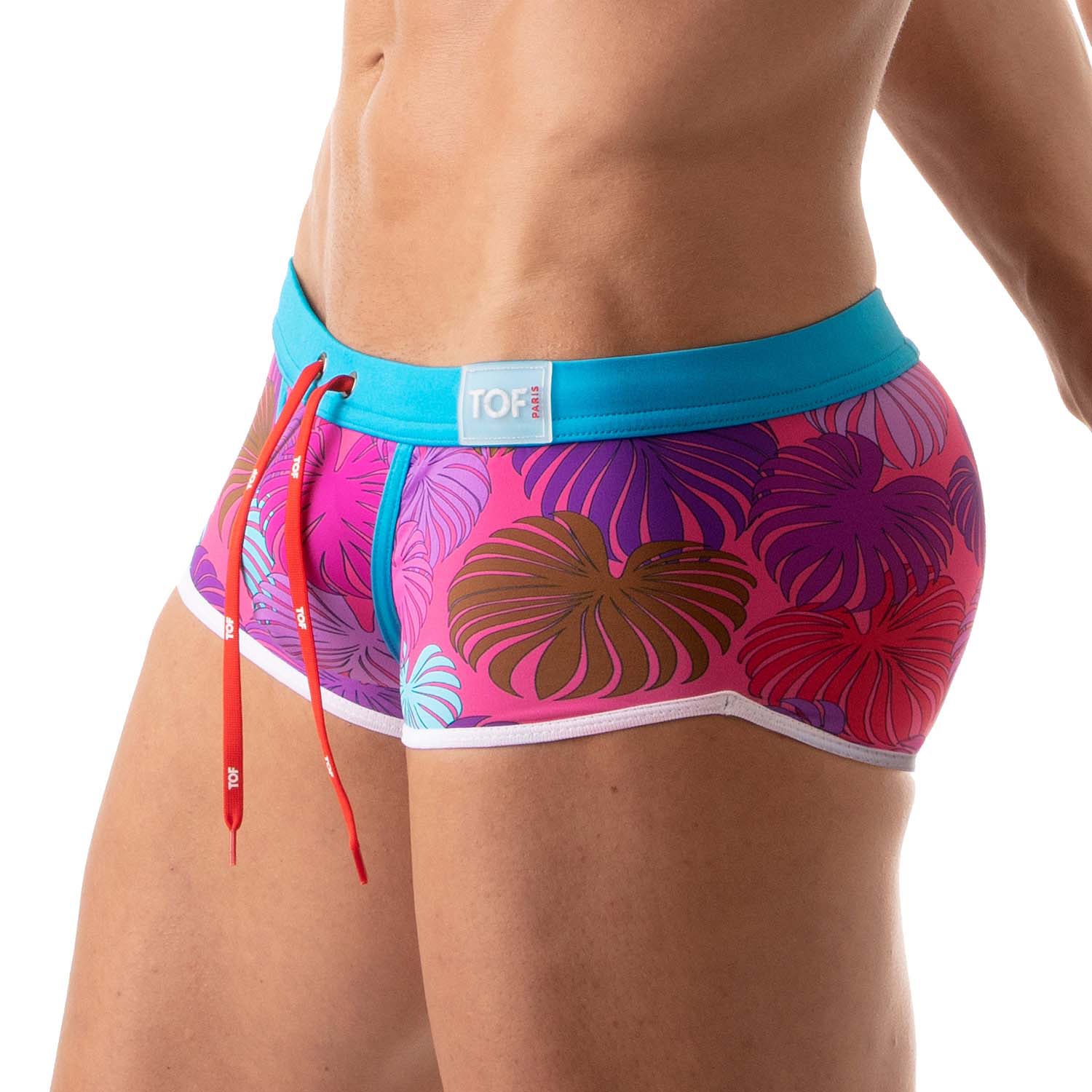 Boxer de bain Floral Swim TOF PARIS TOF192P