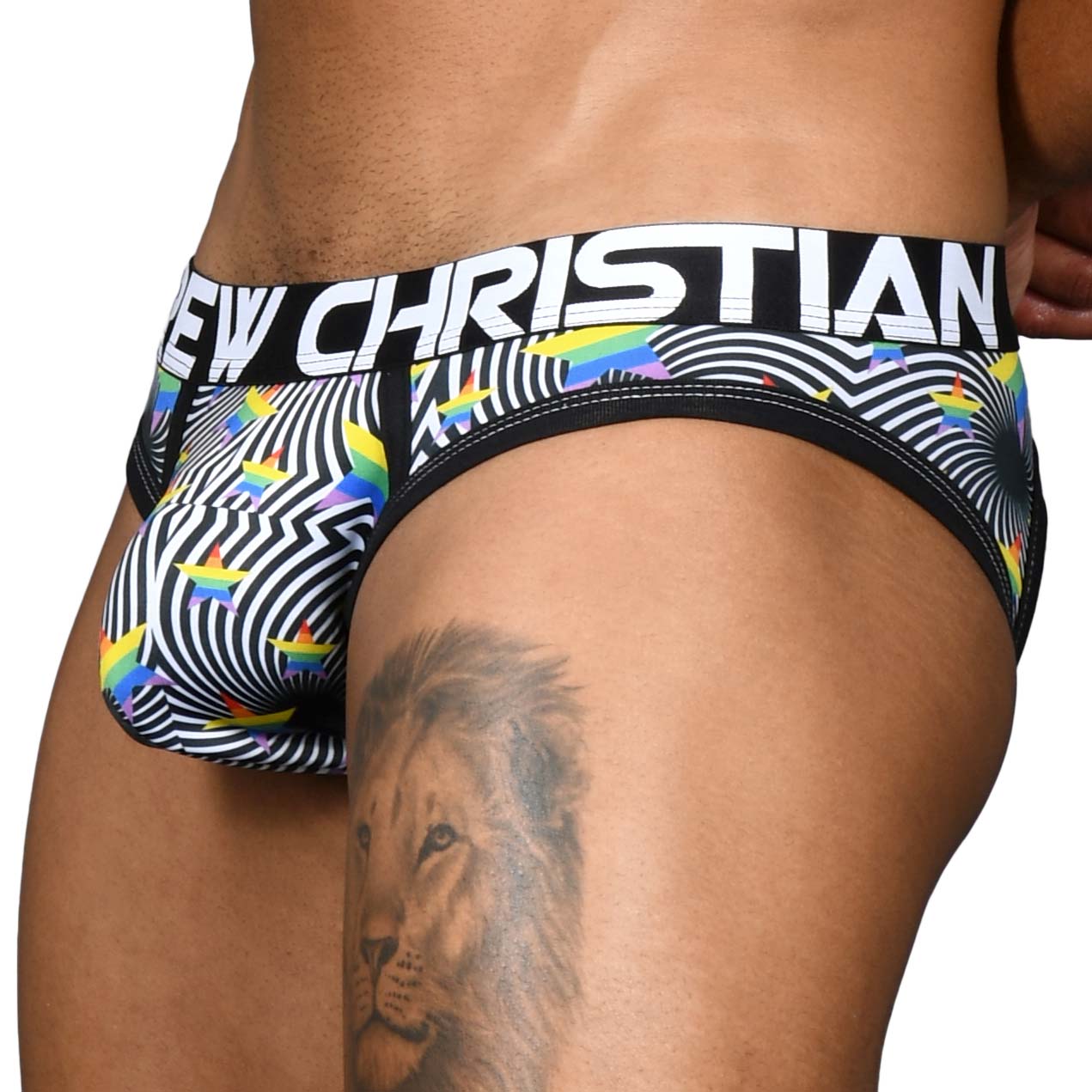 Jock Strap Andrew Christian Kaleidoscope Pride 91556