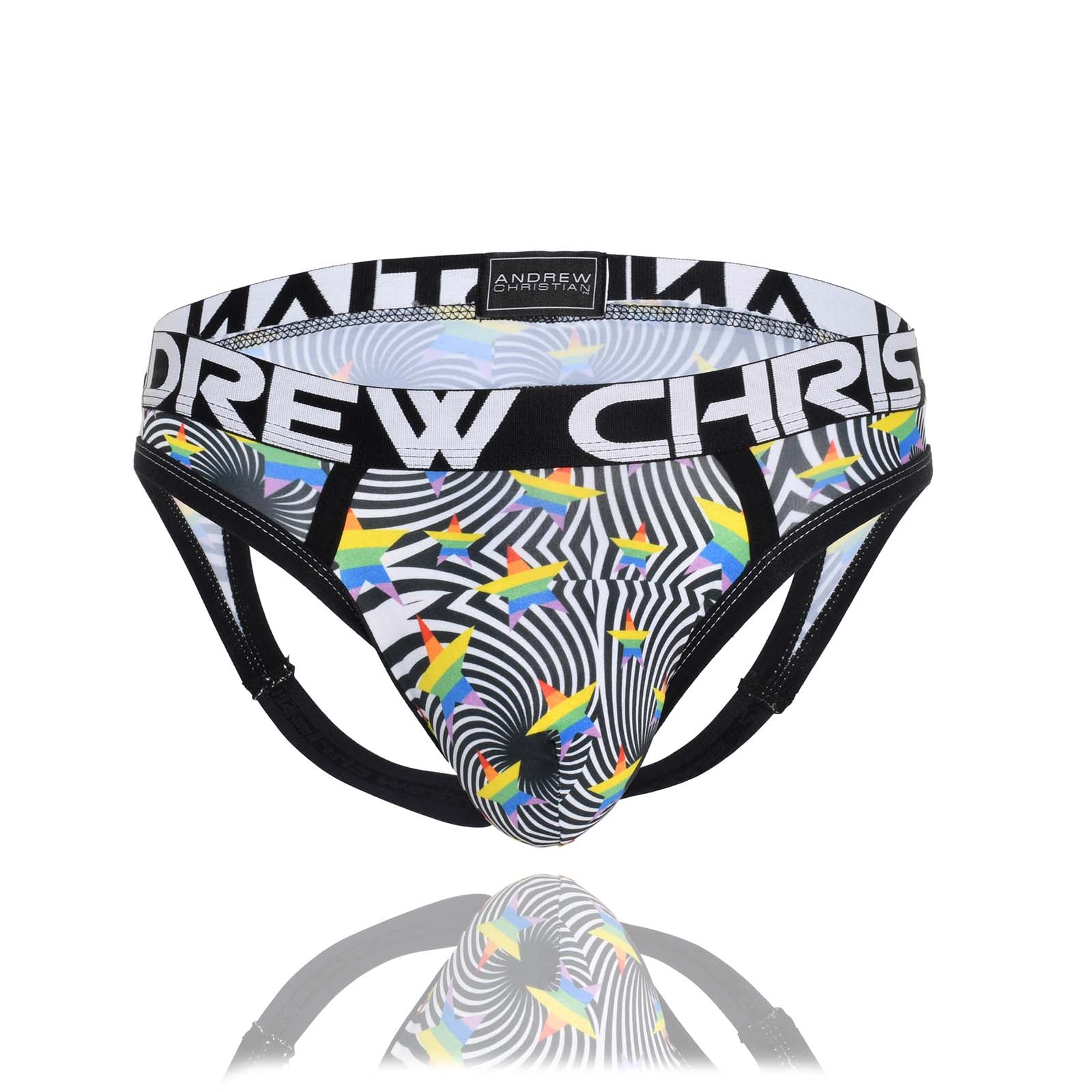 Jock Strap Andrew Christian Kaleidoscope Pride 91556