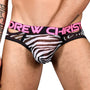 Jock Strap Andrew Christian Sheer Mesh Zebra 91596
