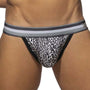 Jock Strap de Bain Addicted Leopard Stripes ADS269