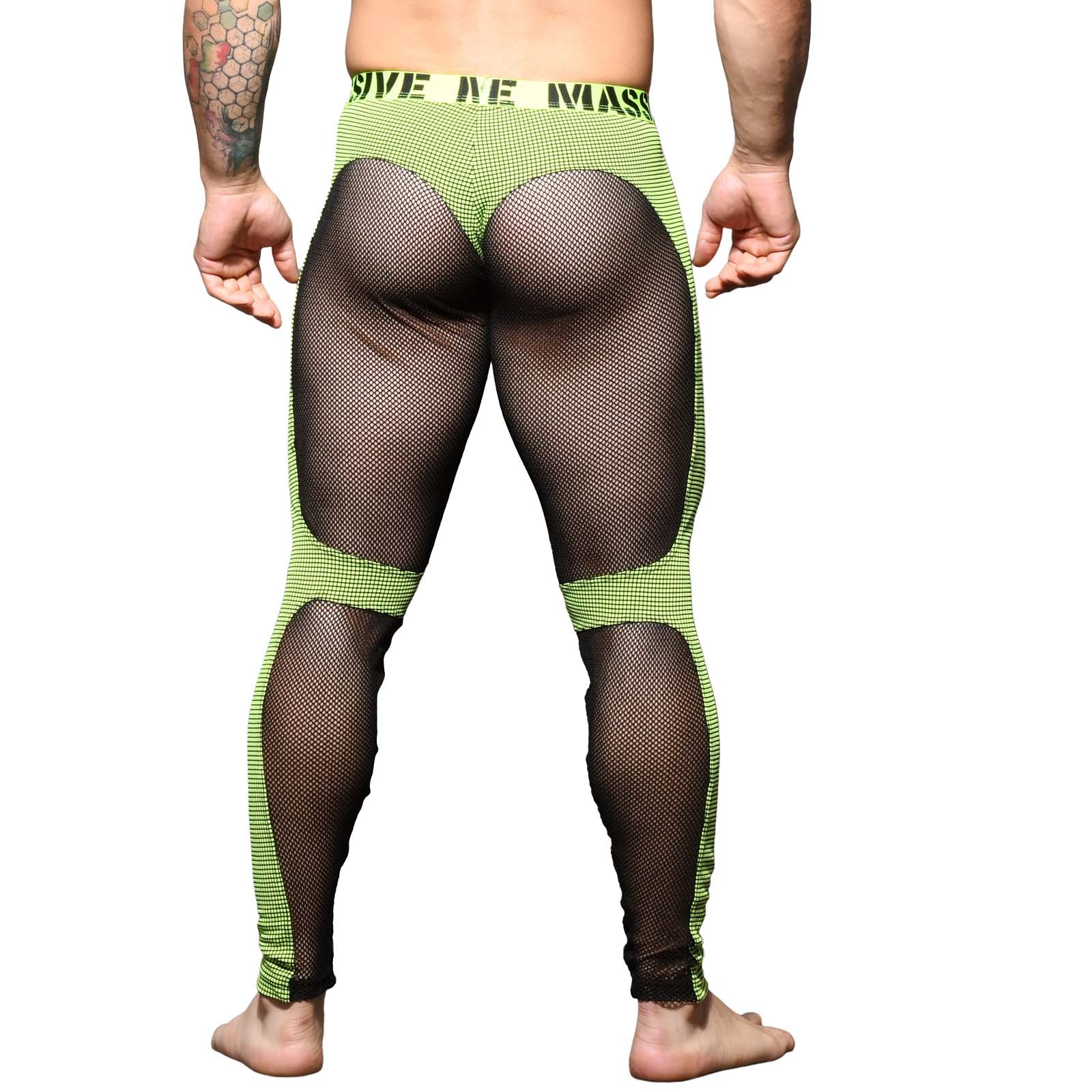 Legging Andrew Christian Massive Network Net 91683