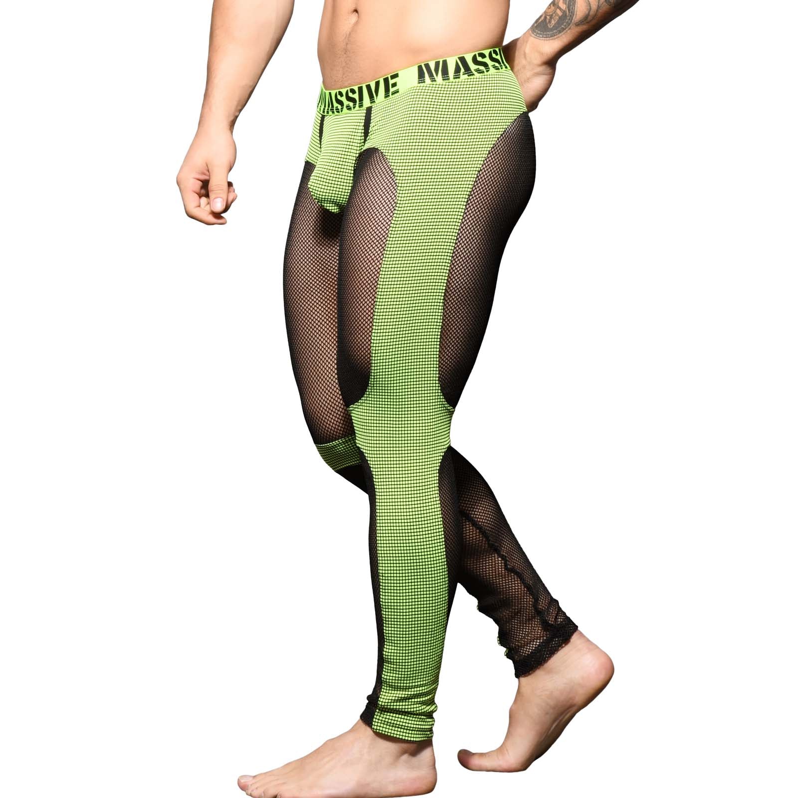 Legging Andrew Christian Massive Network Net 91683
