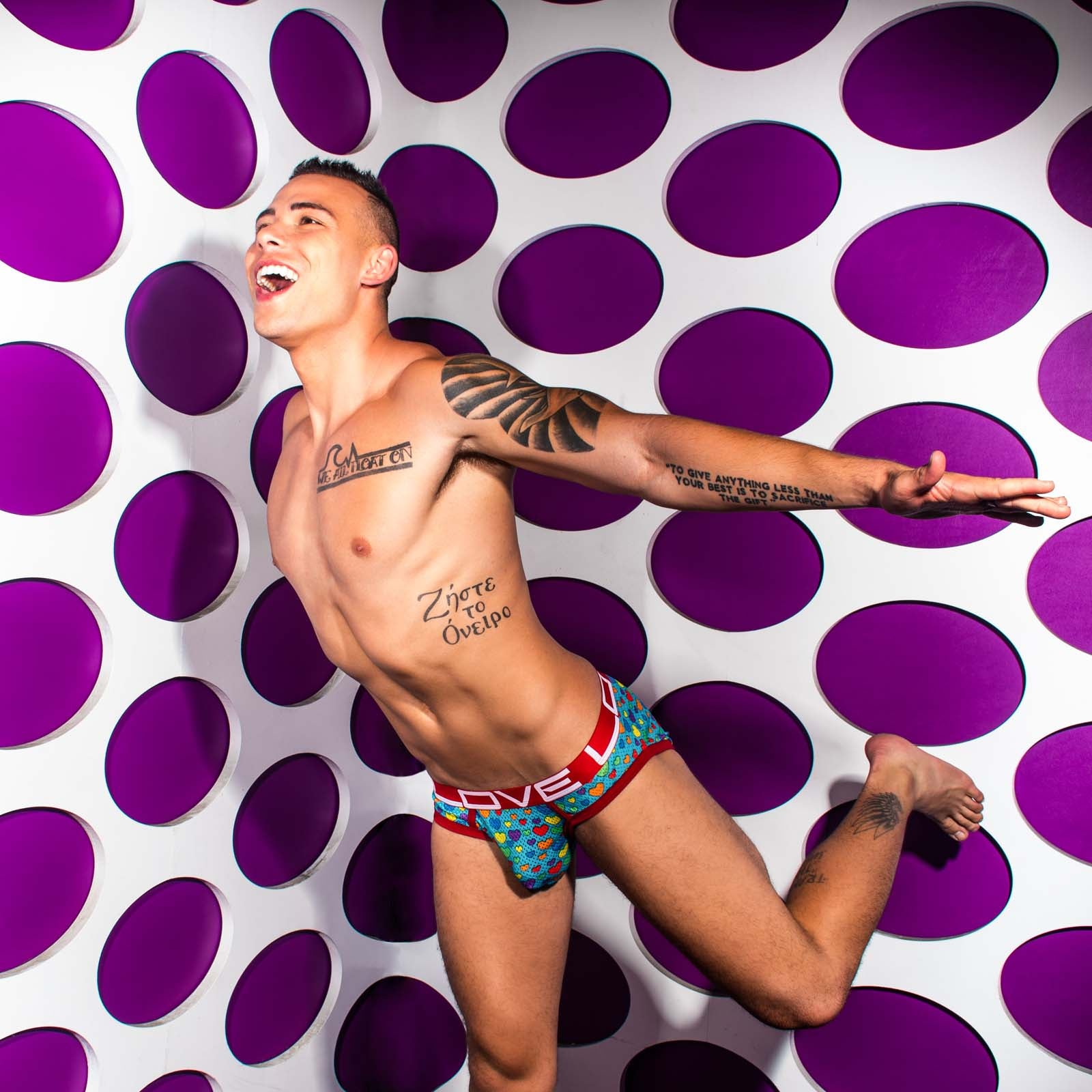 Slip Andrew Christian Love Pride Heart 90977