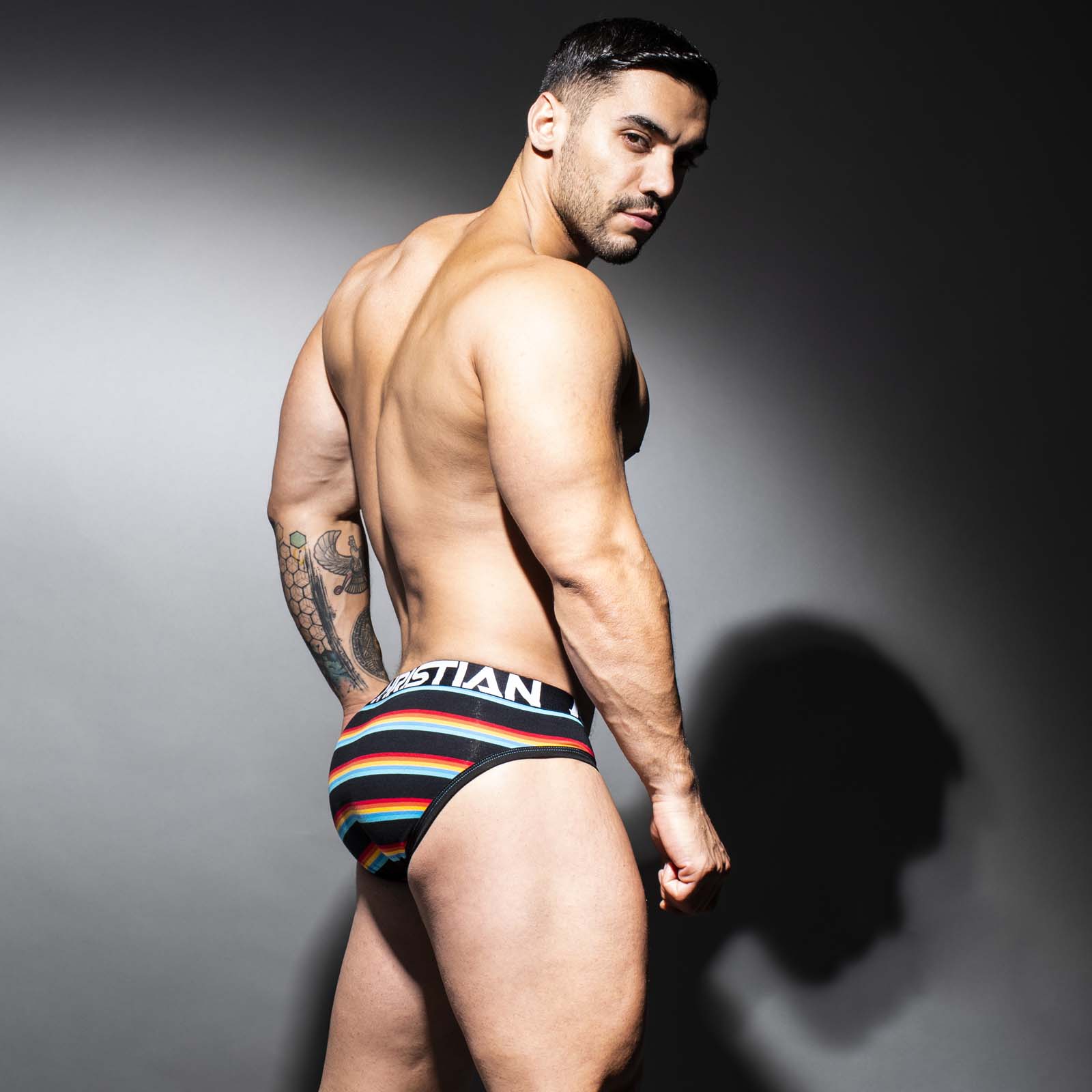 Slip Andrew Christian California Stripe 91426