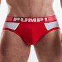 Slip Pump! Red Ribbed 12043
