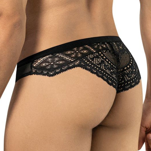 Candyman Mesh-lace Thong 99971 Black
