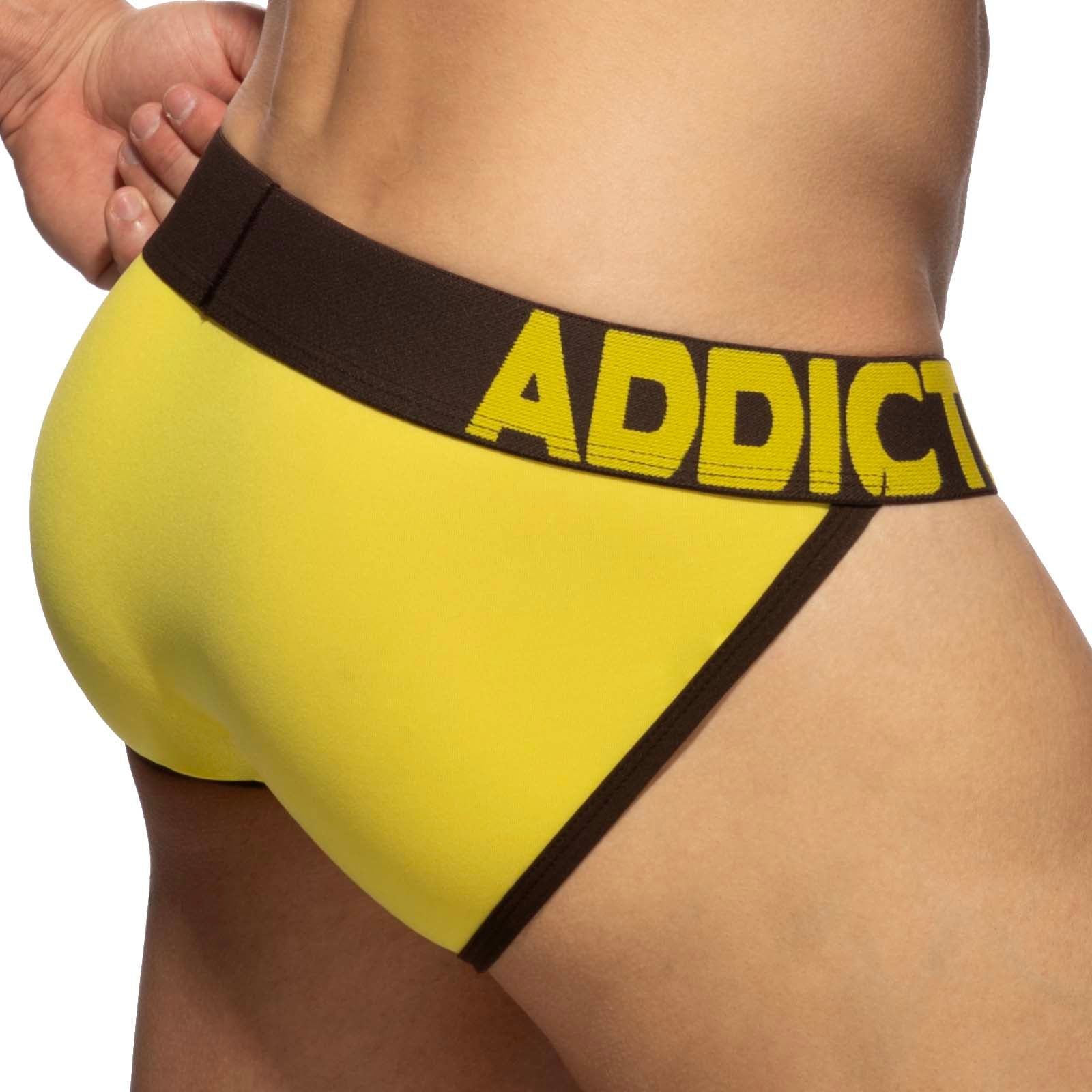 Bikini Addicted Naked feeling  AD1360 Jaune - Men-attitude-refonte