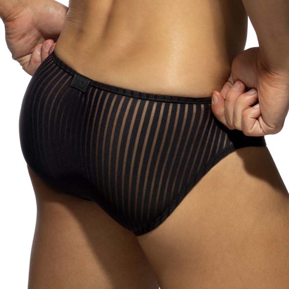 Bikini Addicted Black Stripe AD1412