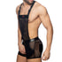 Body AD Fetish MESH-RUB OVERALLS ADF164