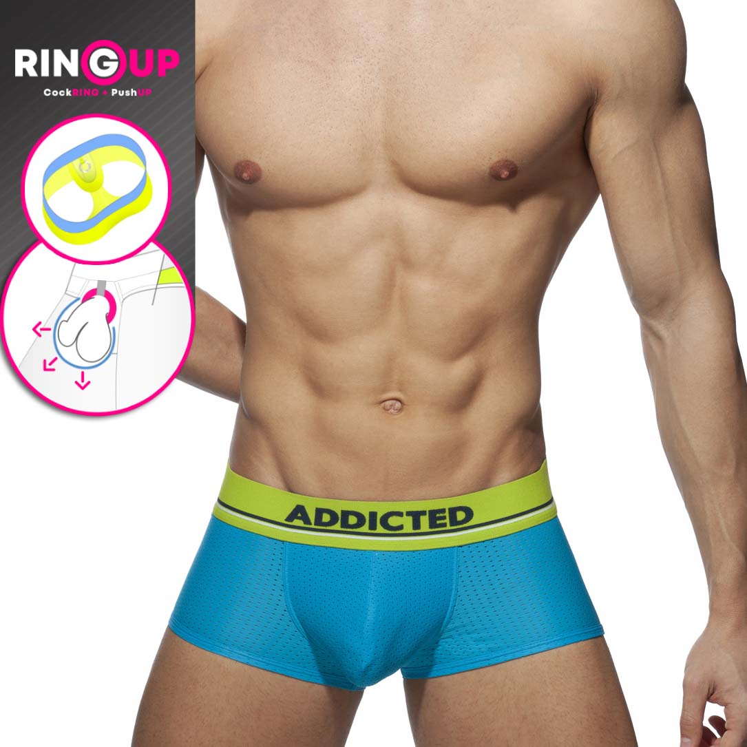 Boxer Cockring Addicted Mesh AD923