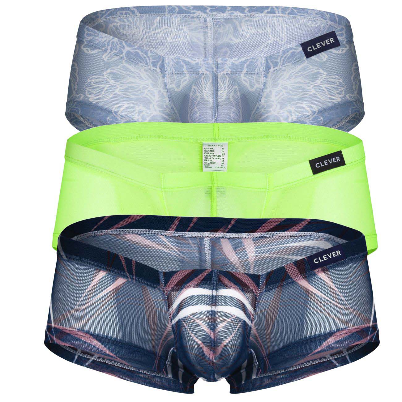 Pack de 3 boxers Clever Australian Latin 229948