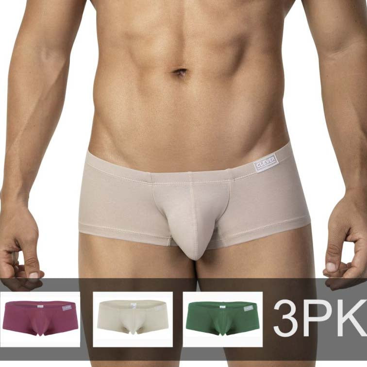 Pack de 3 boxers Clever Australian Latin 26066 Multicolore