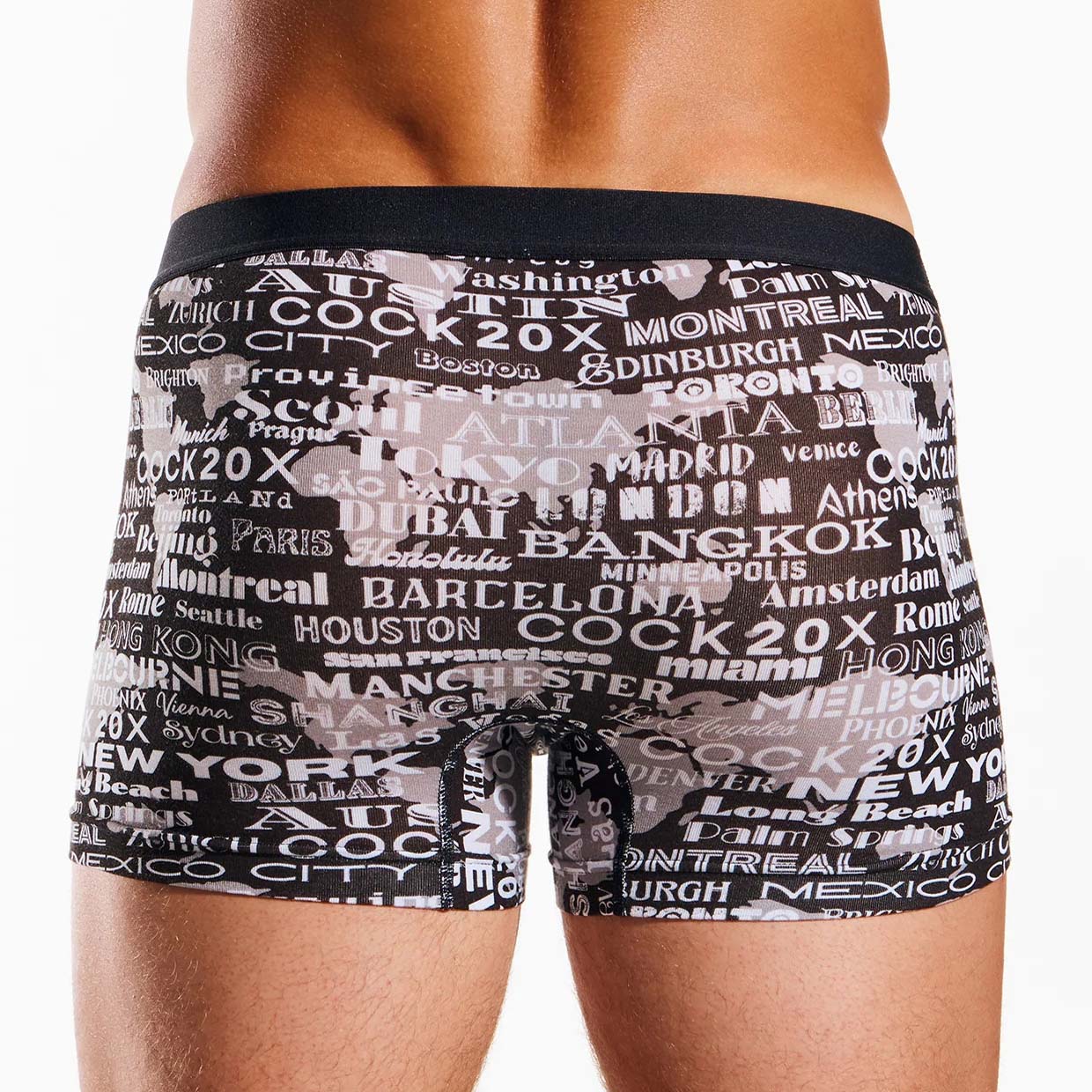 Boxer CockSox Vicennial Black CX12MD noir