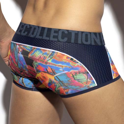 Boxer ES Collection Floral Mesh UN418