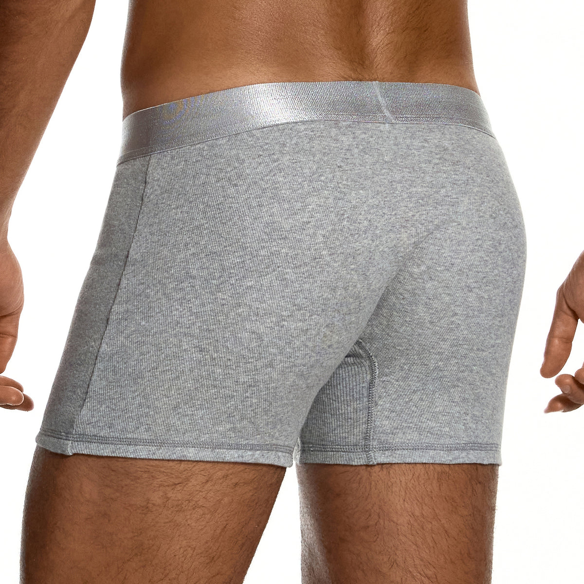 Boxer Modus Vivendi Ribbed Cotton 20623 Gris