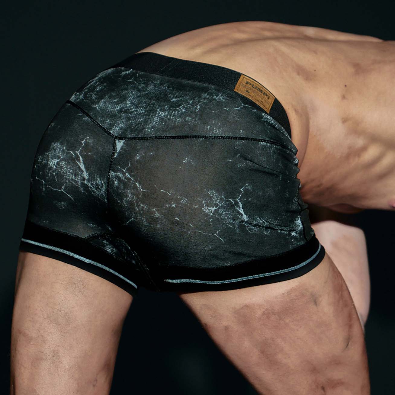 Boxer Pump! Black Washed 11119 Noir - Men-attitude-refonte