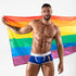 Boxer Joyful Pride TOF PARIS TOF597BU Bleu - Men-attitude-refonte