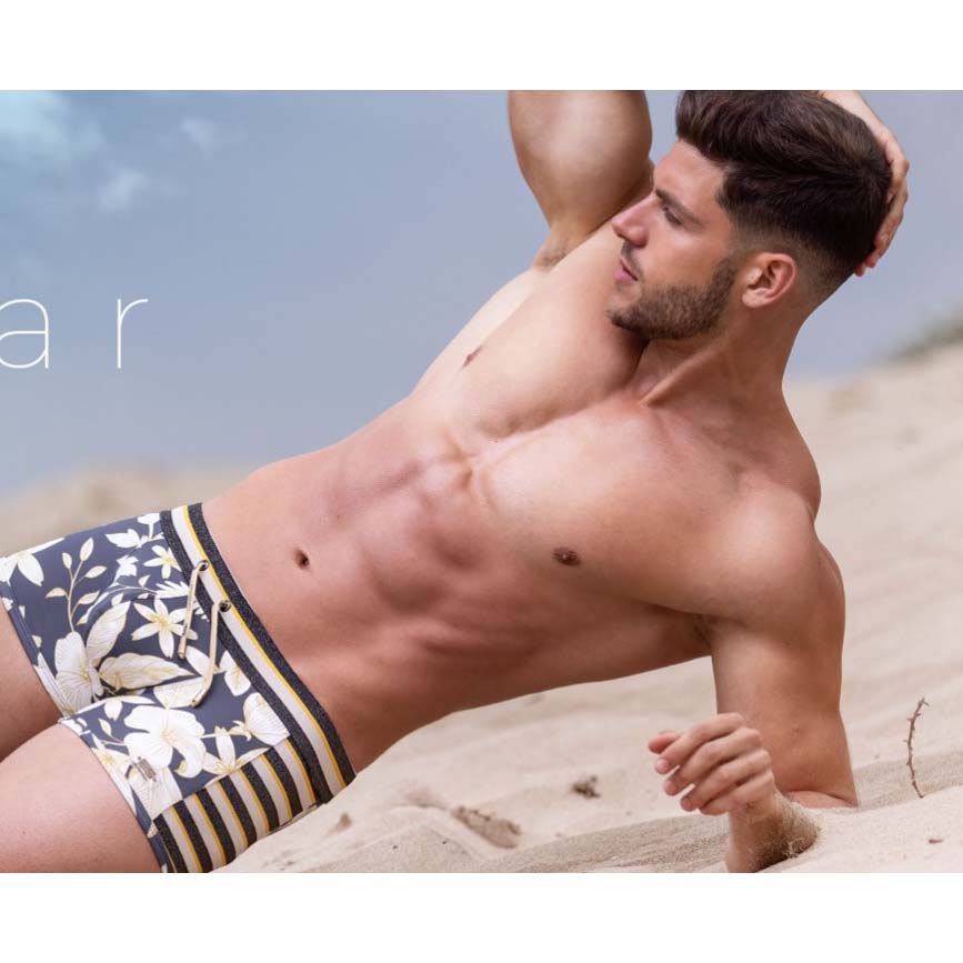 Boxer de Bain ES Collection Black Sand 2217