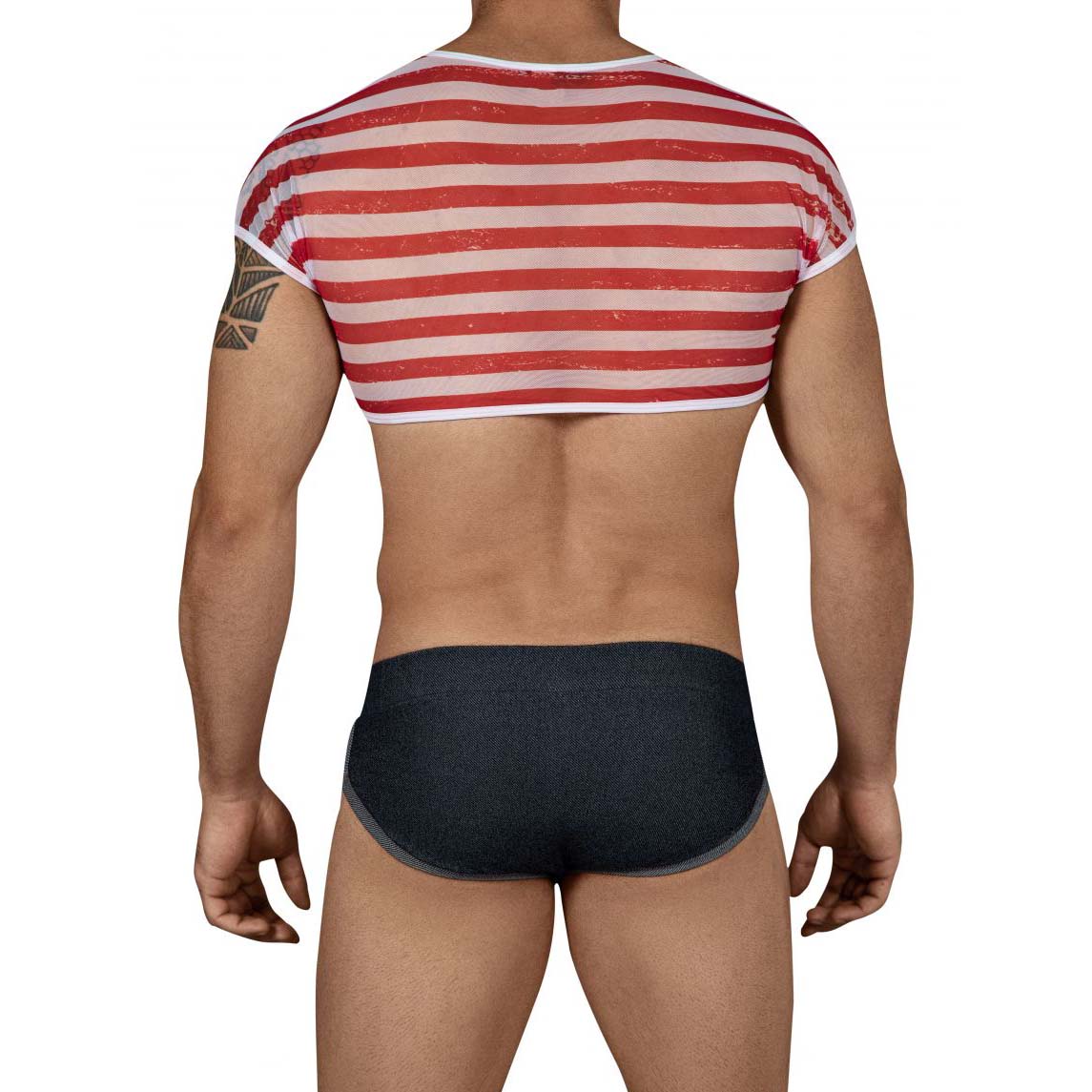 Costume American Crop-Top Candyman 99443