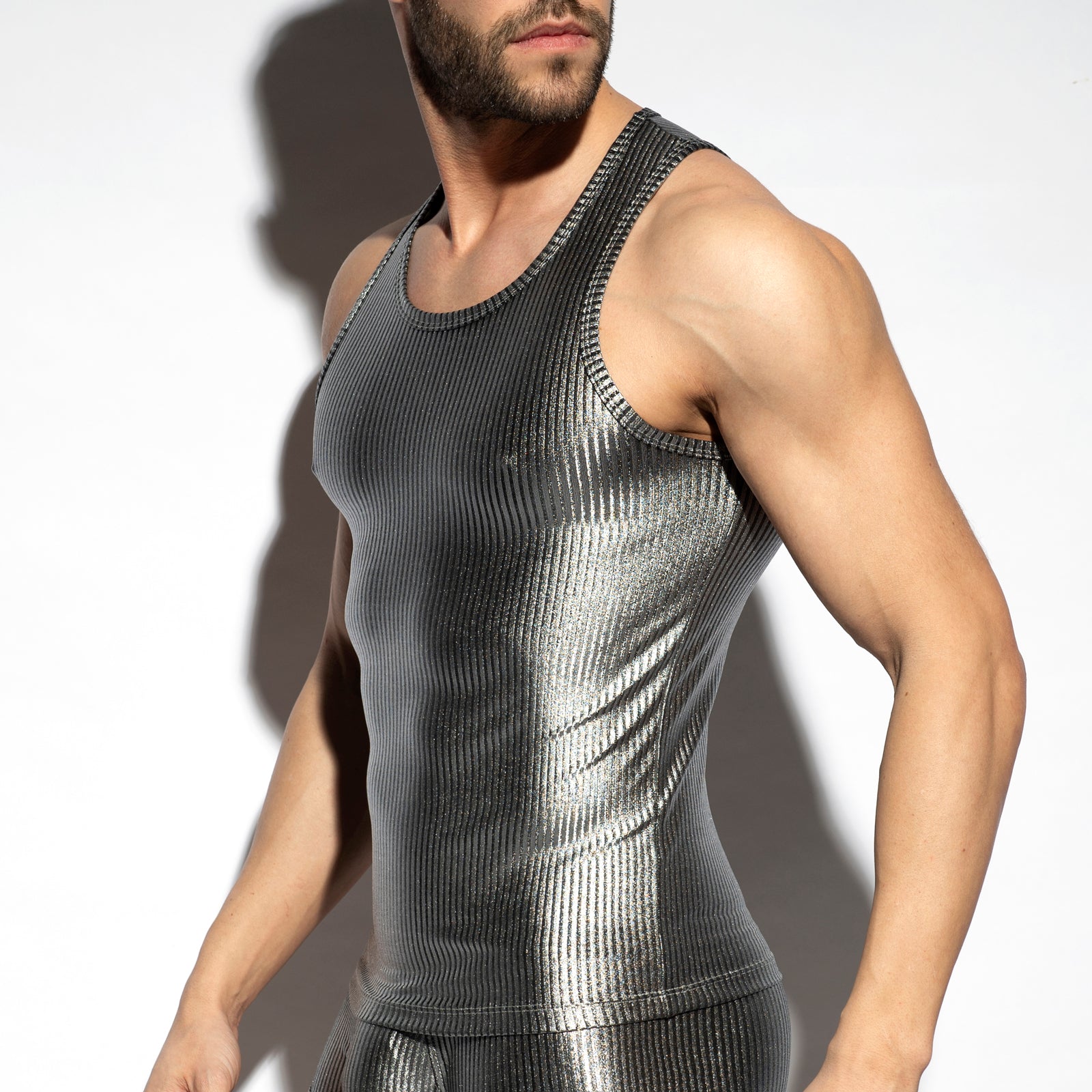 Debardeur ES Collection Art Deco Metallic TS330