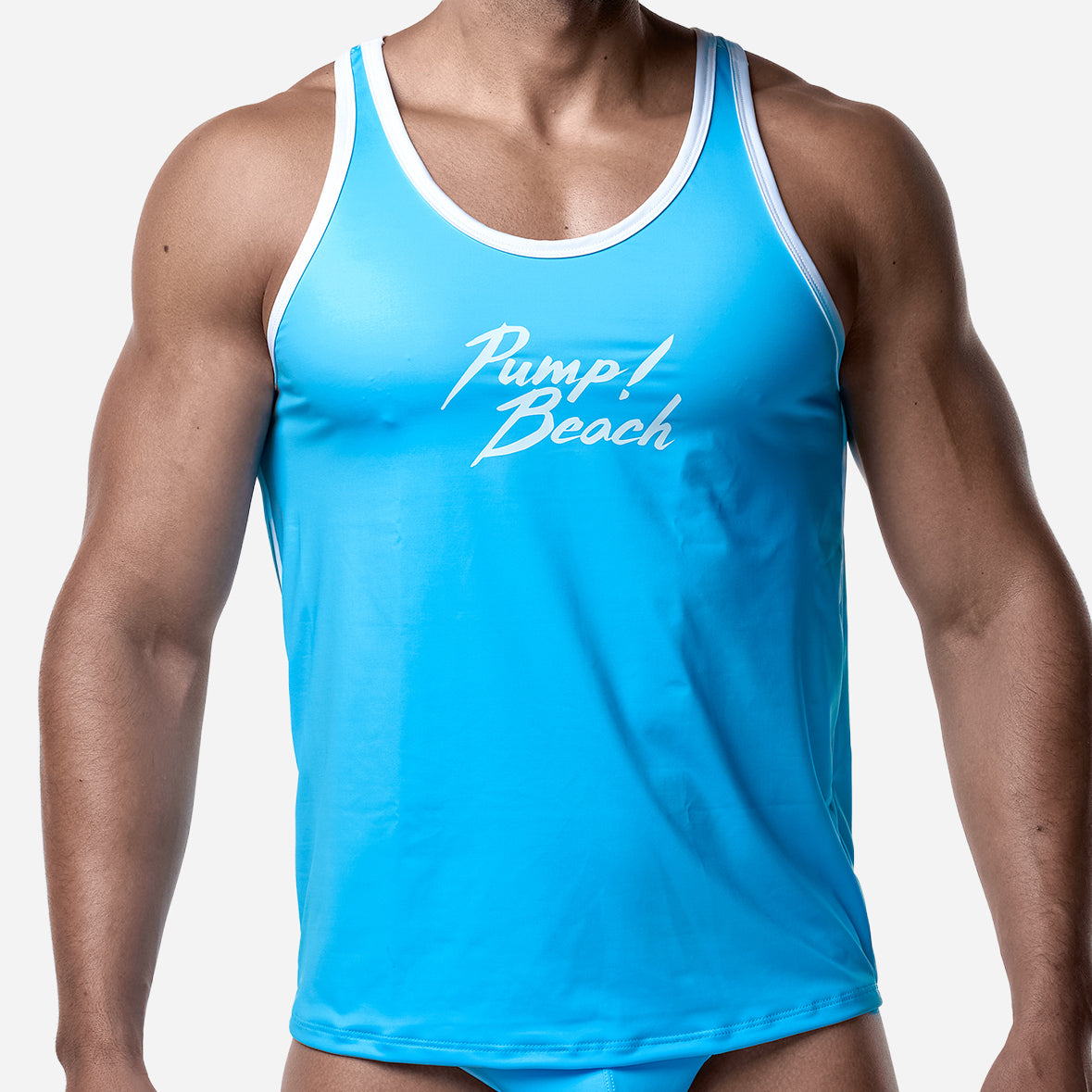 Débardeur Pump! Dolphin 14032 Bleu - Men-attitude-refonte