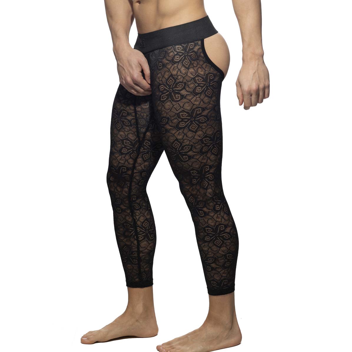 Pantalon Empty Bottom Addicted Flowery Lace AD1175