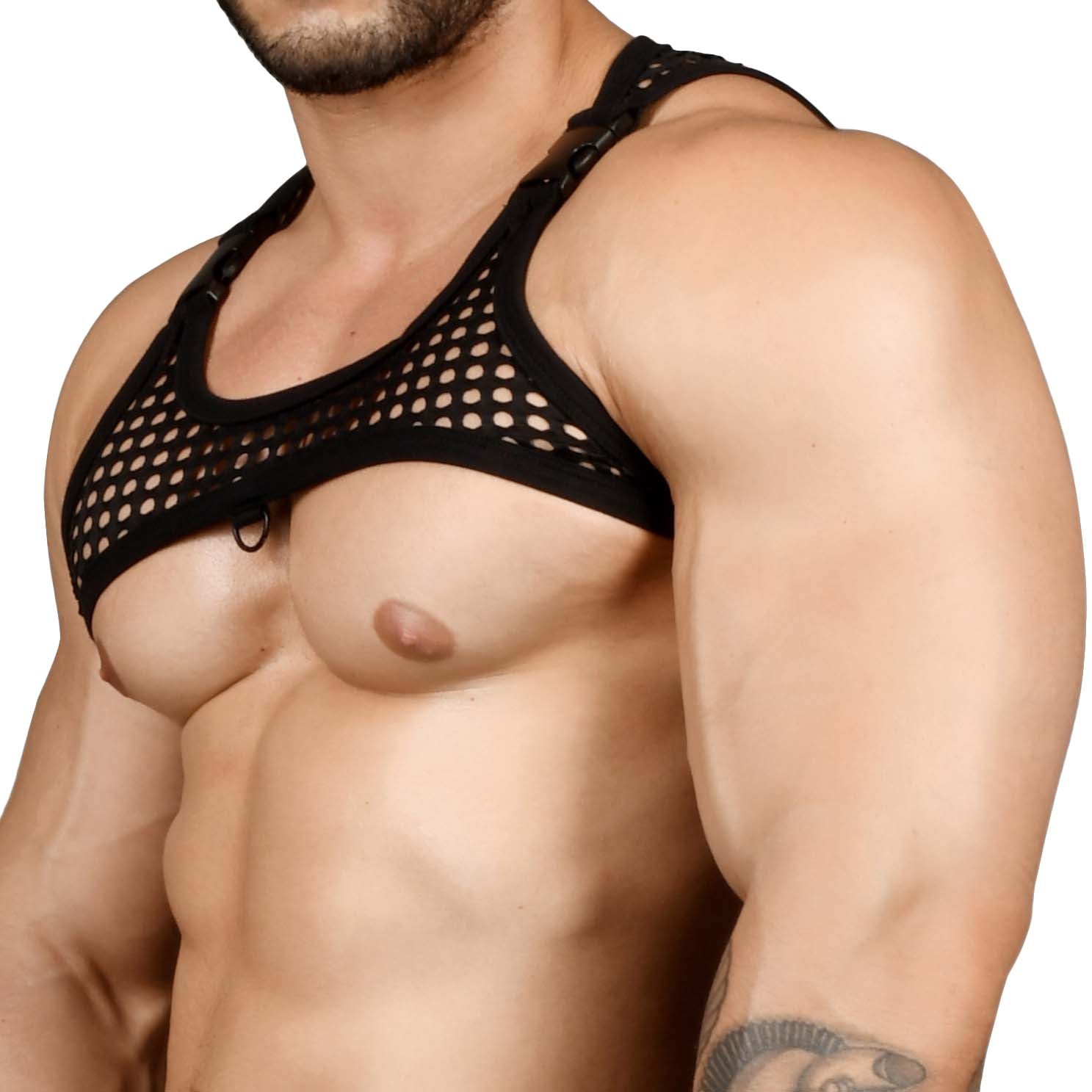 Harnais Andrew Christian FUKR buckle net 3168