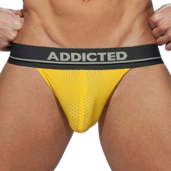Jock Strap Cockring Addicted Mesh AD924