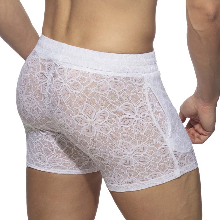 Short Addicted Flowery Lace AD1188