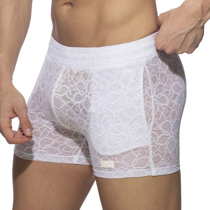 Short Addicted Flowery Lace AD1188