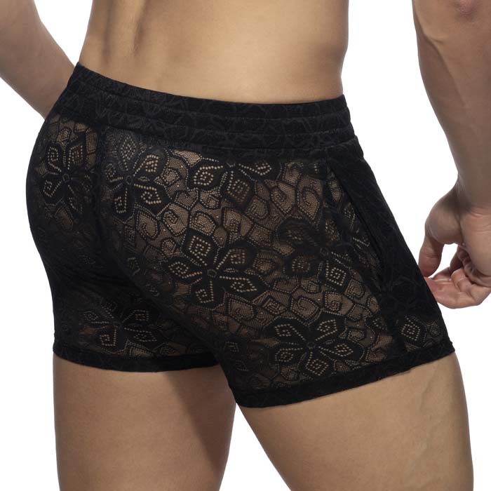 Short Addicted Flowery Lace AD1188