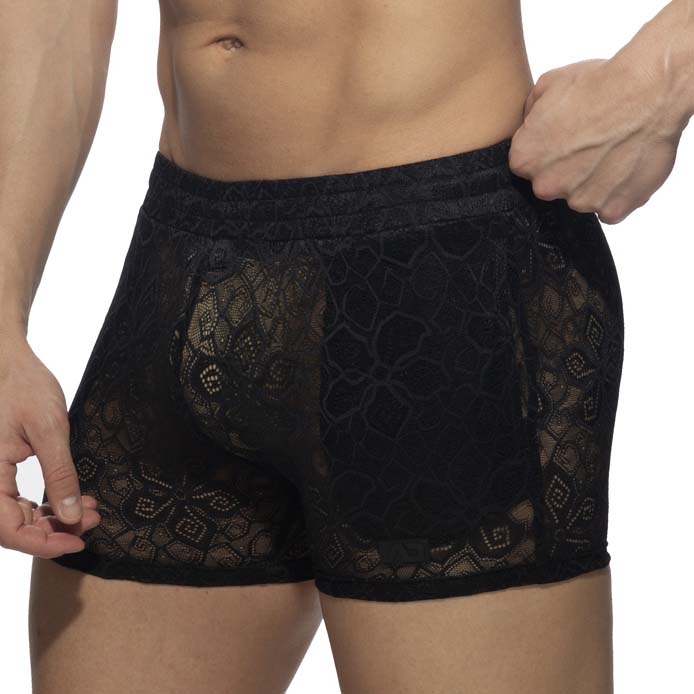 Short Addicted Flowery Lace AD1188