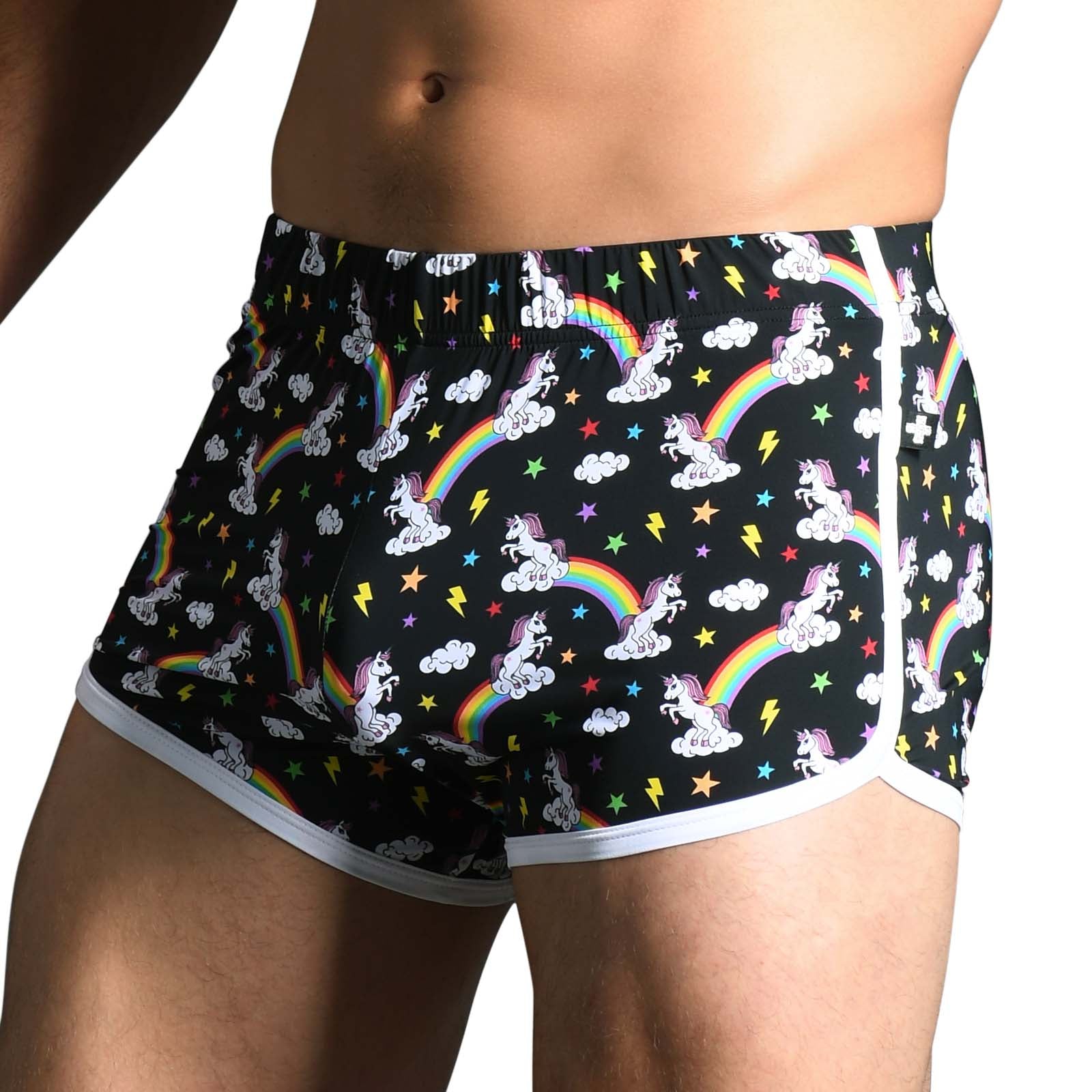 Short Andrew Christian Rainbow Unicorn 6451