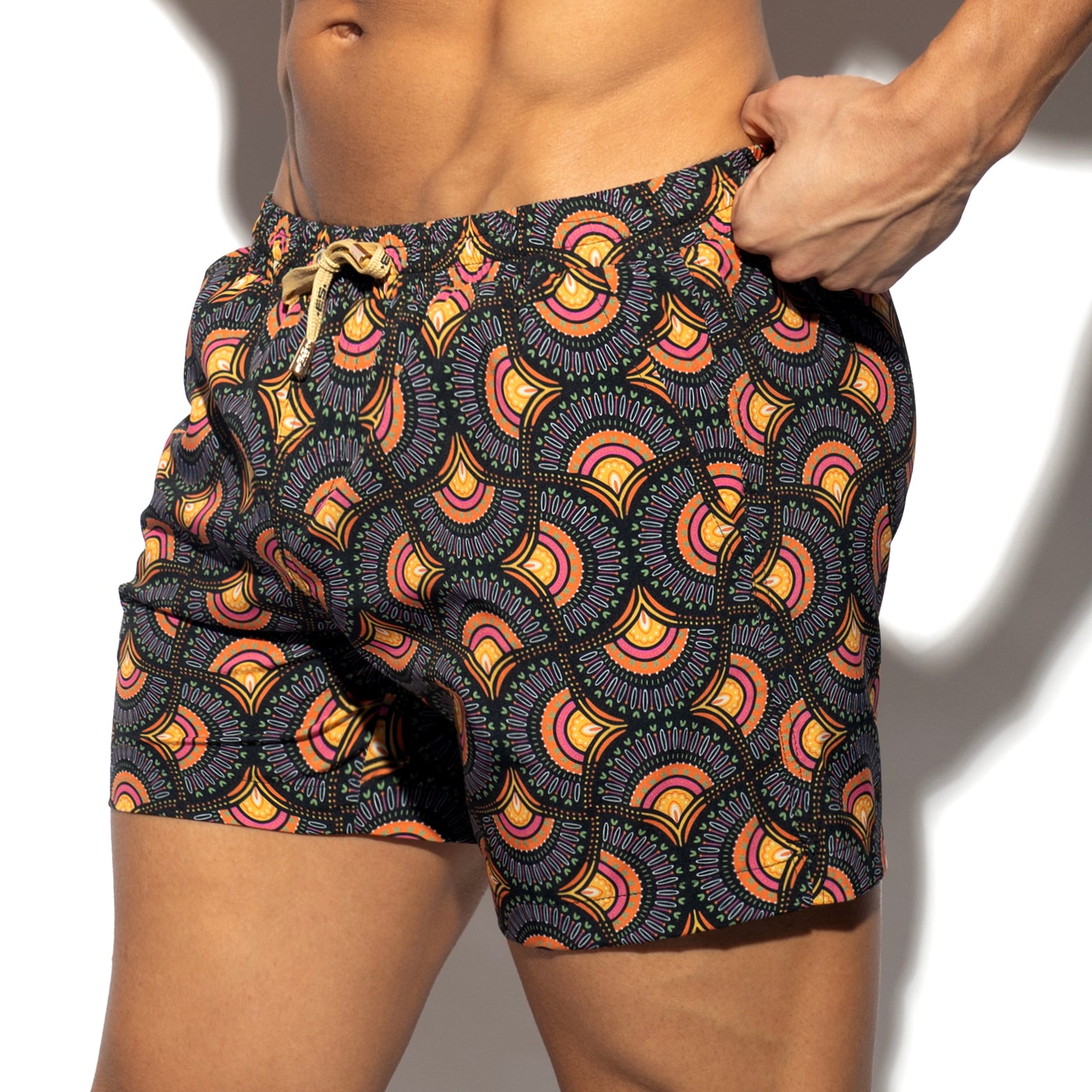 Short de bain ES Collection Peacock Print 2606