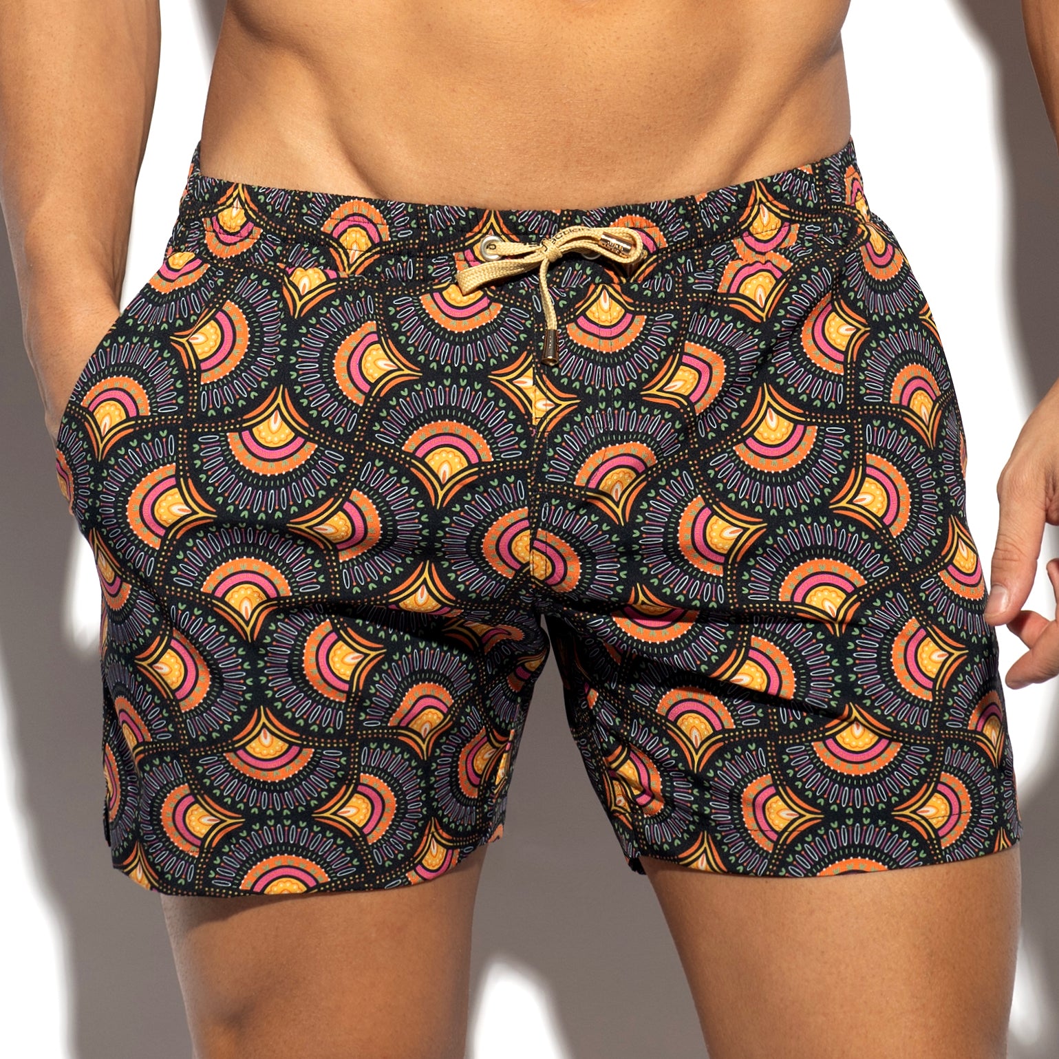 Short de bain ES Collection Peacock Print 2606