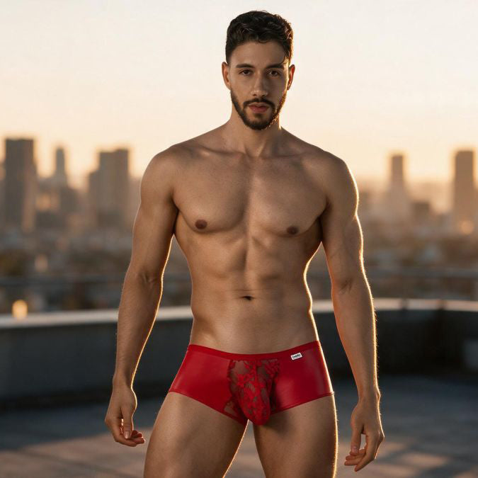 Shorty Candyman Lace 95008 Rouge