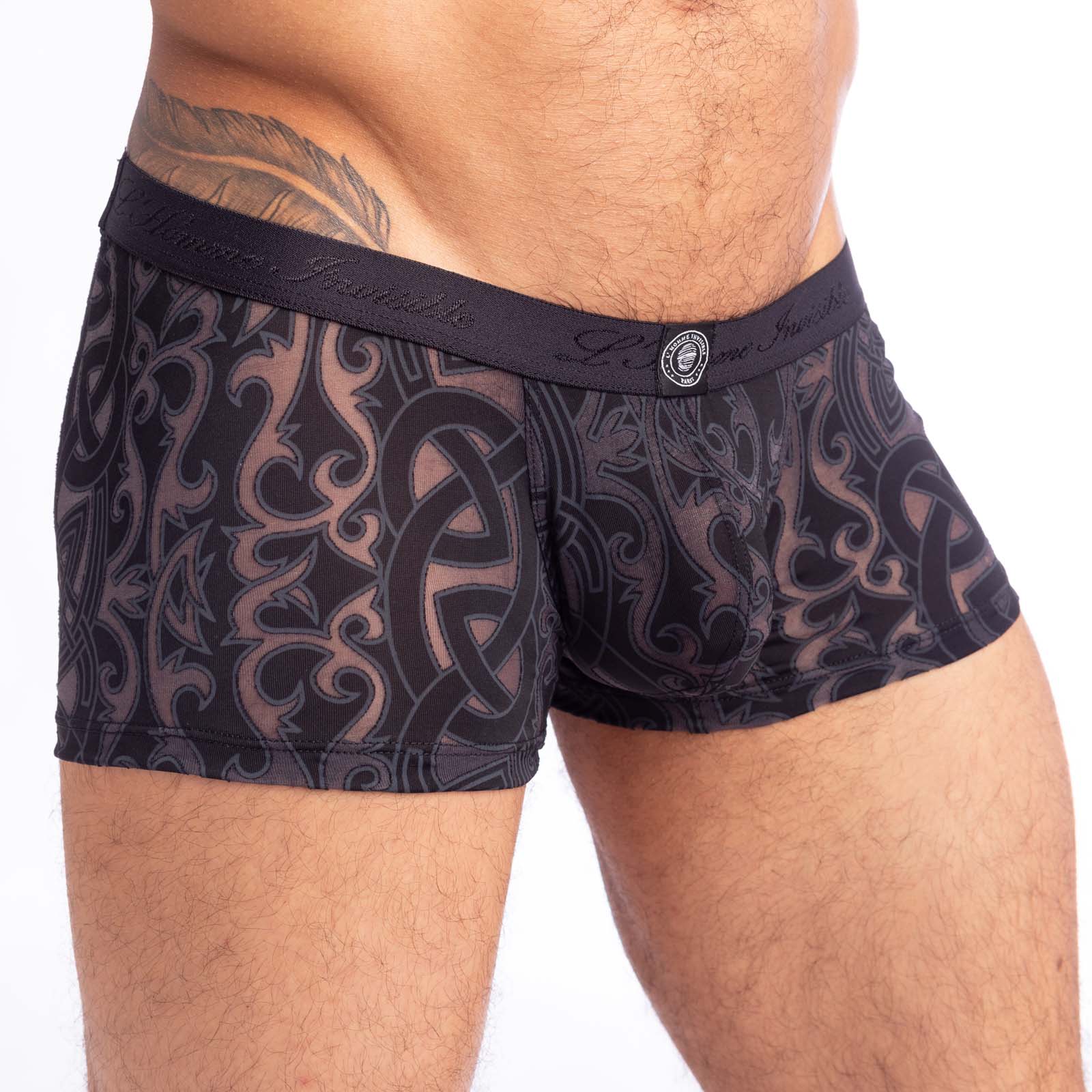 Shorty L Homme Invisible Devore Tattoo MY39DEV