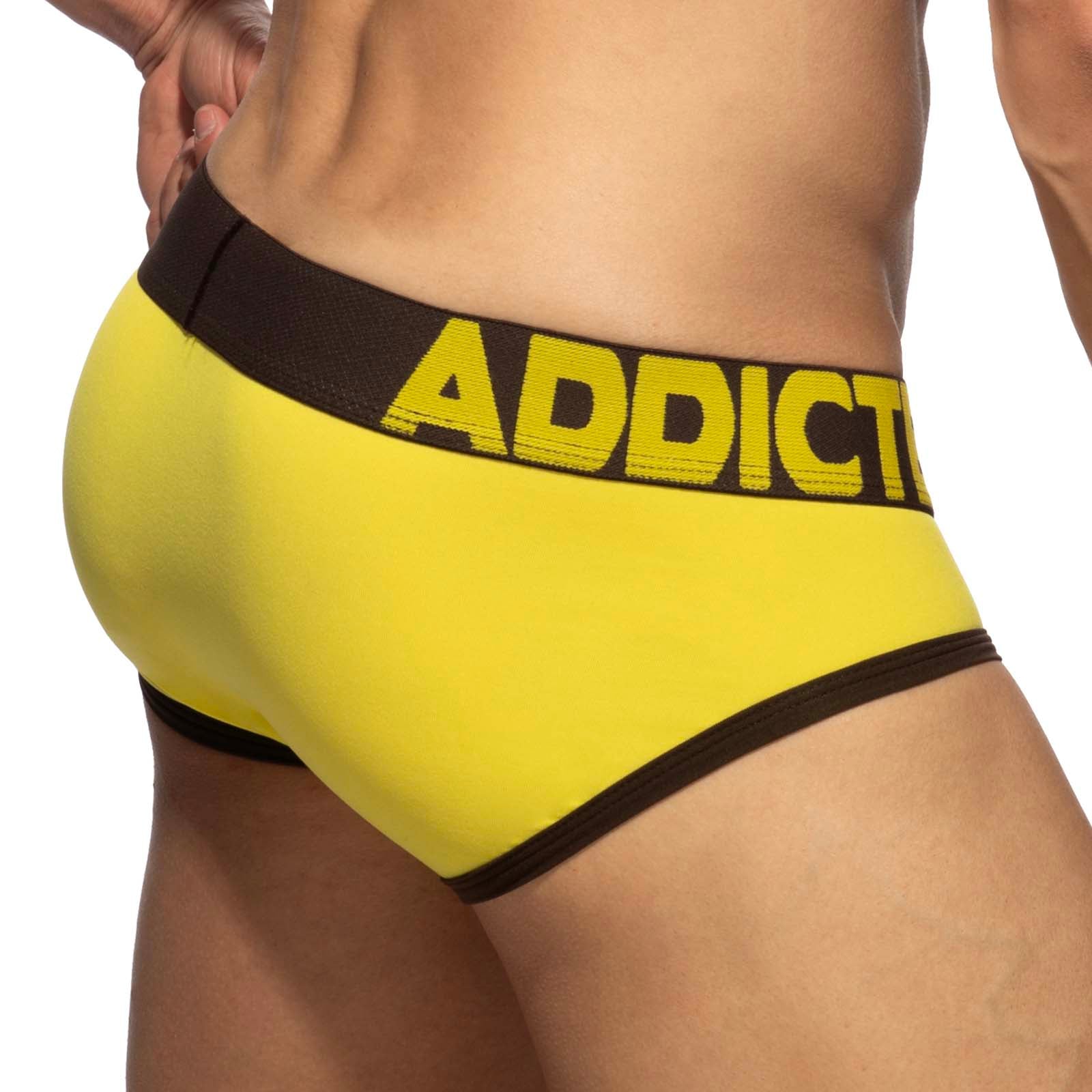 Slip Addicted Naked feeling  AD1358 Jaune - Men-attitude-refonte