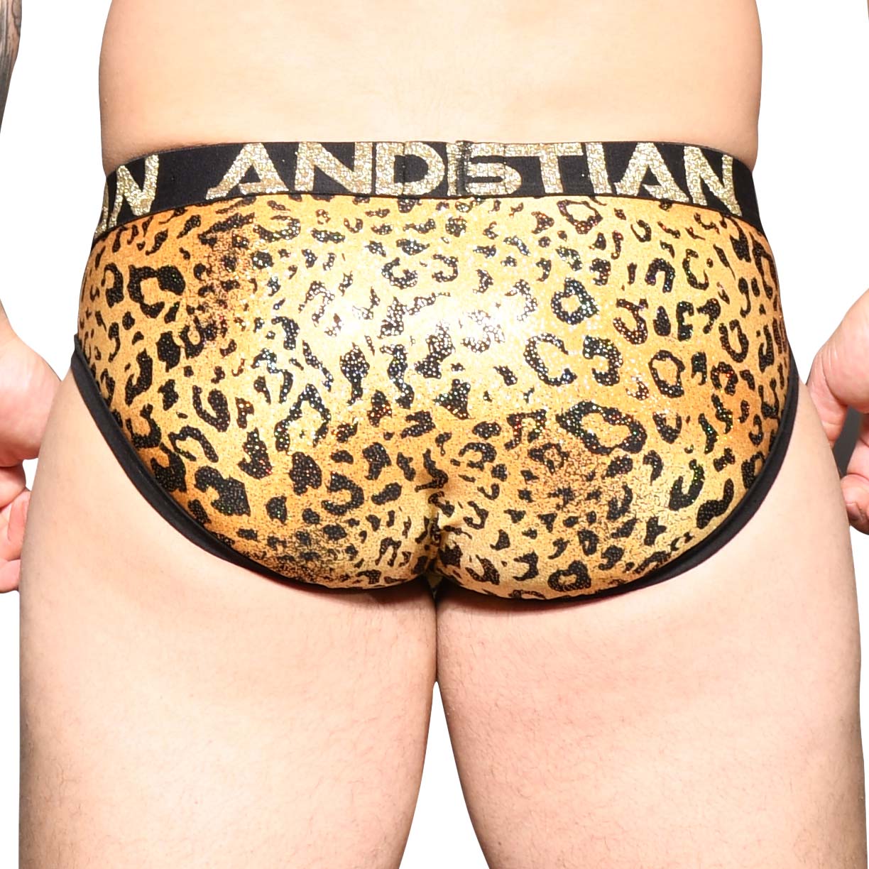 Slip Andrew Christian Glam Leopard Almost Naked 91913