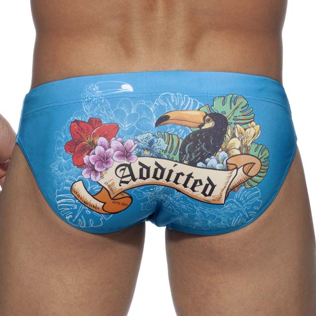 Slip de Bain Addicted Parrot ADS198