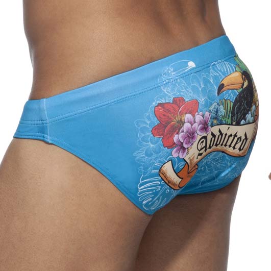 Slip de Bain Addicted Parrot ADS198
