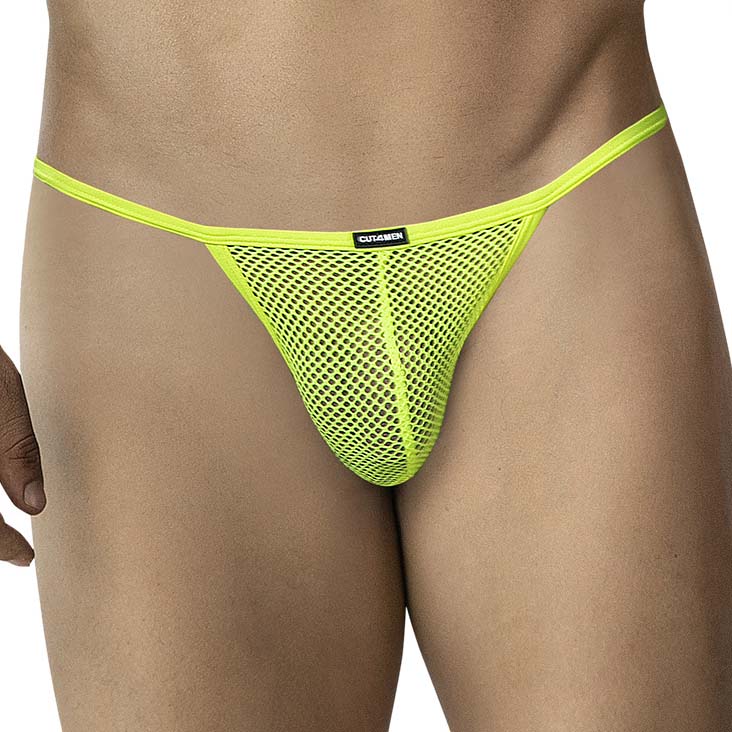 Slip Cut4Men Neon Lime Mesh C4MCHR18 jaune