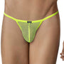Tanga Cut4Men Neon lime mesh C4MSPXPT16 Jaune