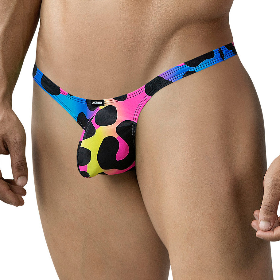 String Bulge Cut4Men Popleopard C4MSPXPTBUL02 Leopard