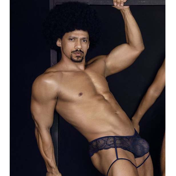 Candyman Garter Lace Brief 99905