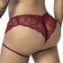 Slip Candyman Garter Lace 99905 Bordeaux - Men-attitude-refonte