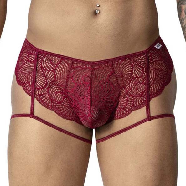 Slip Candyman Garter Lace 99905 Bordeaux