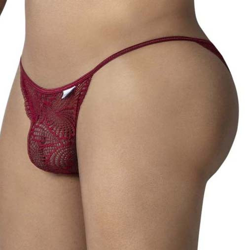 Candyman Lace Brief 99914 Burgundy
