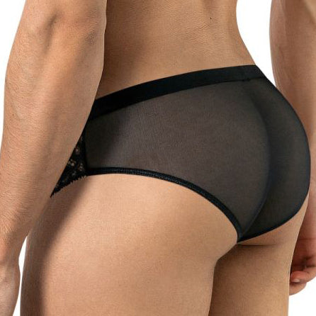 Candyman Mesh-lace Briefs 99970 Black